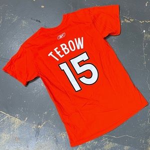 Reebok Tim Tebow Denver Broncos Jersey Shirt 15 Small